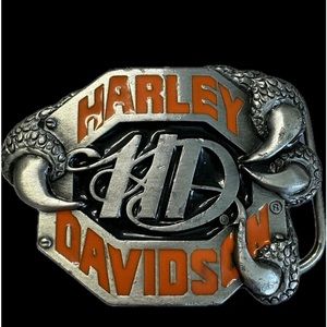 Harley Davidson Vintage 1993 Belt Buckle Talon Claw D-87
